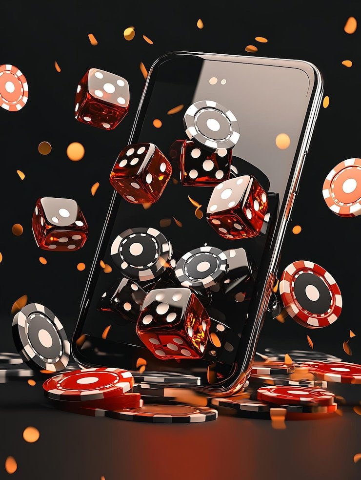 Meja live blackjack gardenscapes ditampilkan di layar smartphone